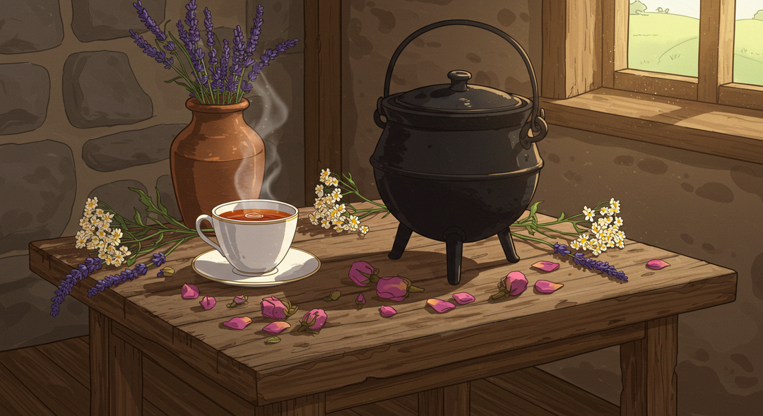 From Cup to Cauldron the Power of Herbs