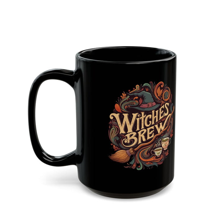 Witches Brew 15oz Black Ceramic Mug