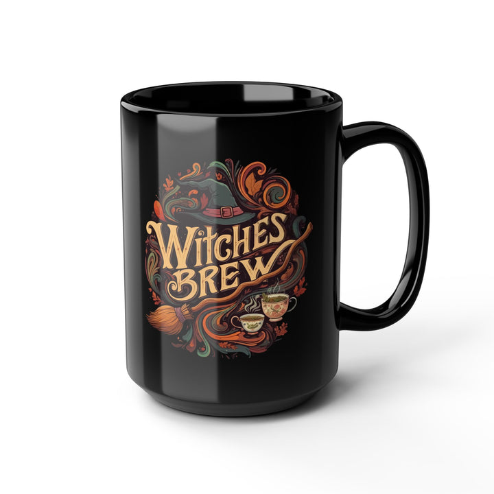 Witches Brew 15oz Black Ceramic Mug