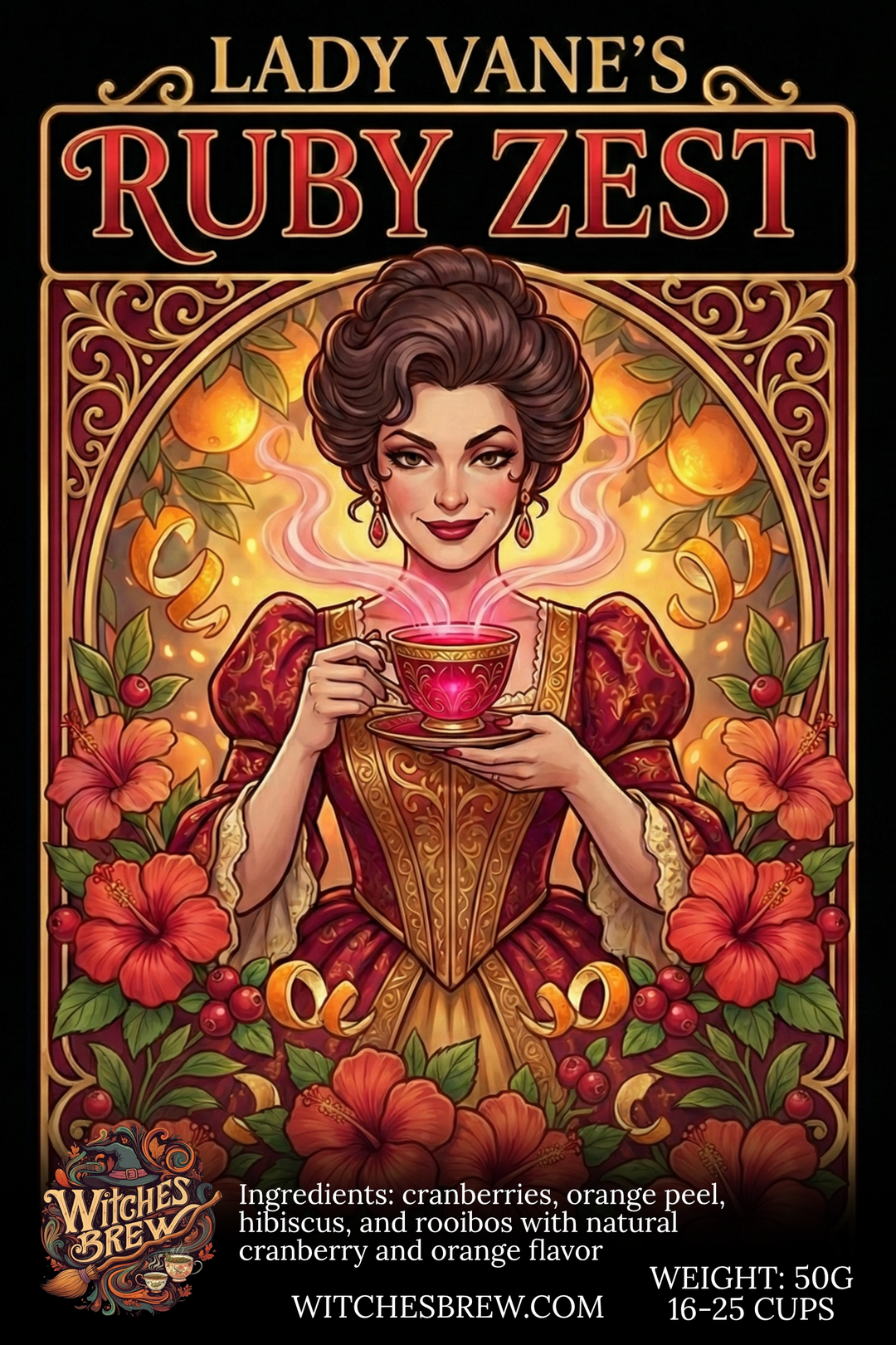 Lady Ruby Lady Vane’s Ruby Zest – Witches Brew