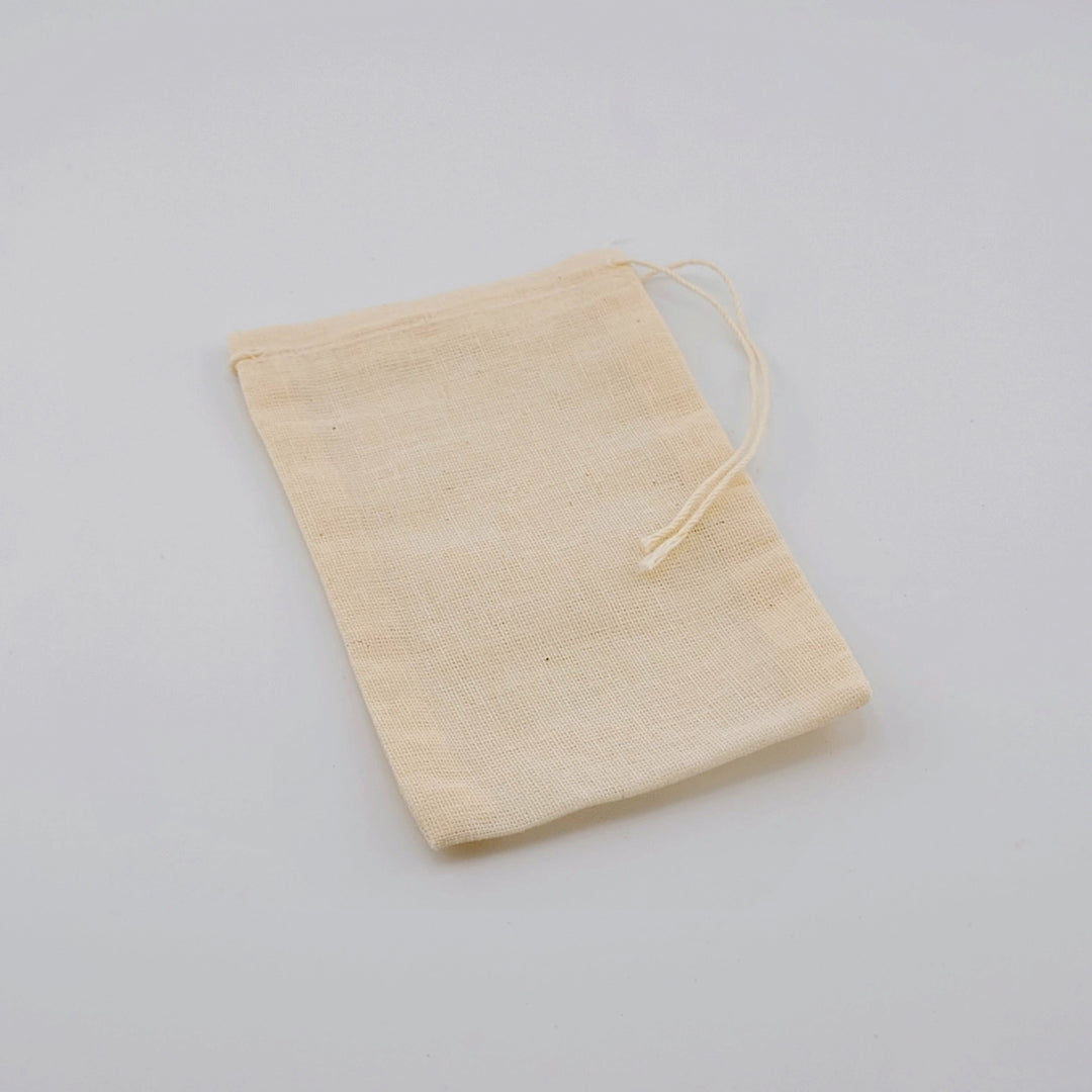 3 x 5 Organic muslin bag