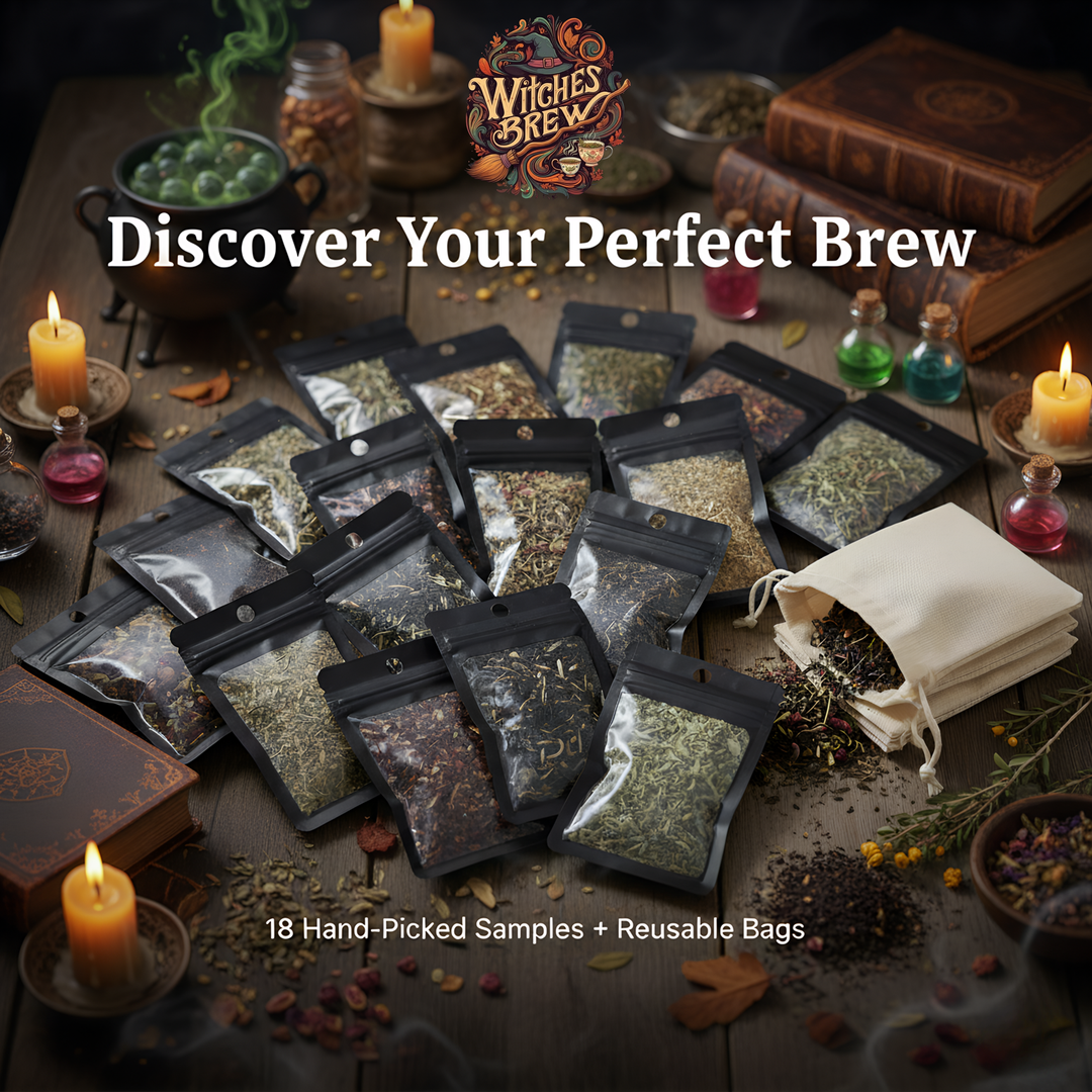 Complete Tea Discovery Bundle - 18 Samples + 5 Muslin Tea Bags + Shipping